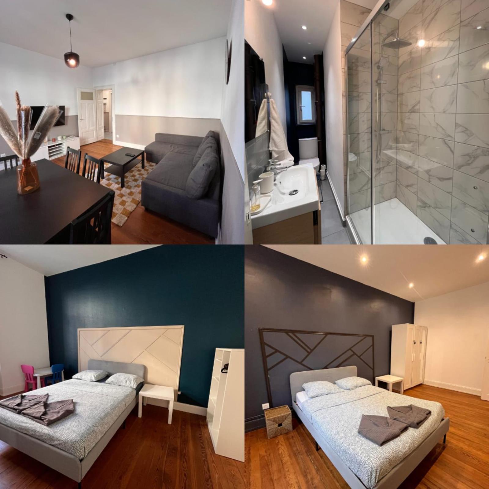 Appartement Soh Rent 3 Pieces Gare 3 - Tv - Wifi - Balcon Strasbourg
